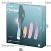 Playful Four estimulador con kit de 4 cabezales diferentes
